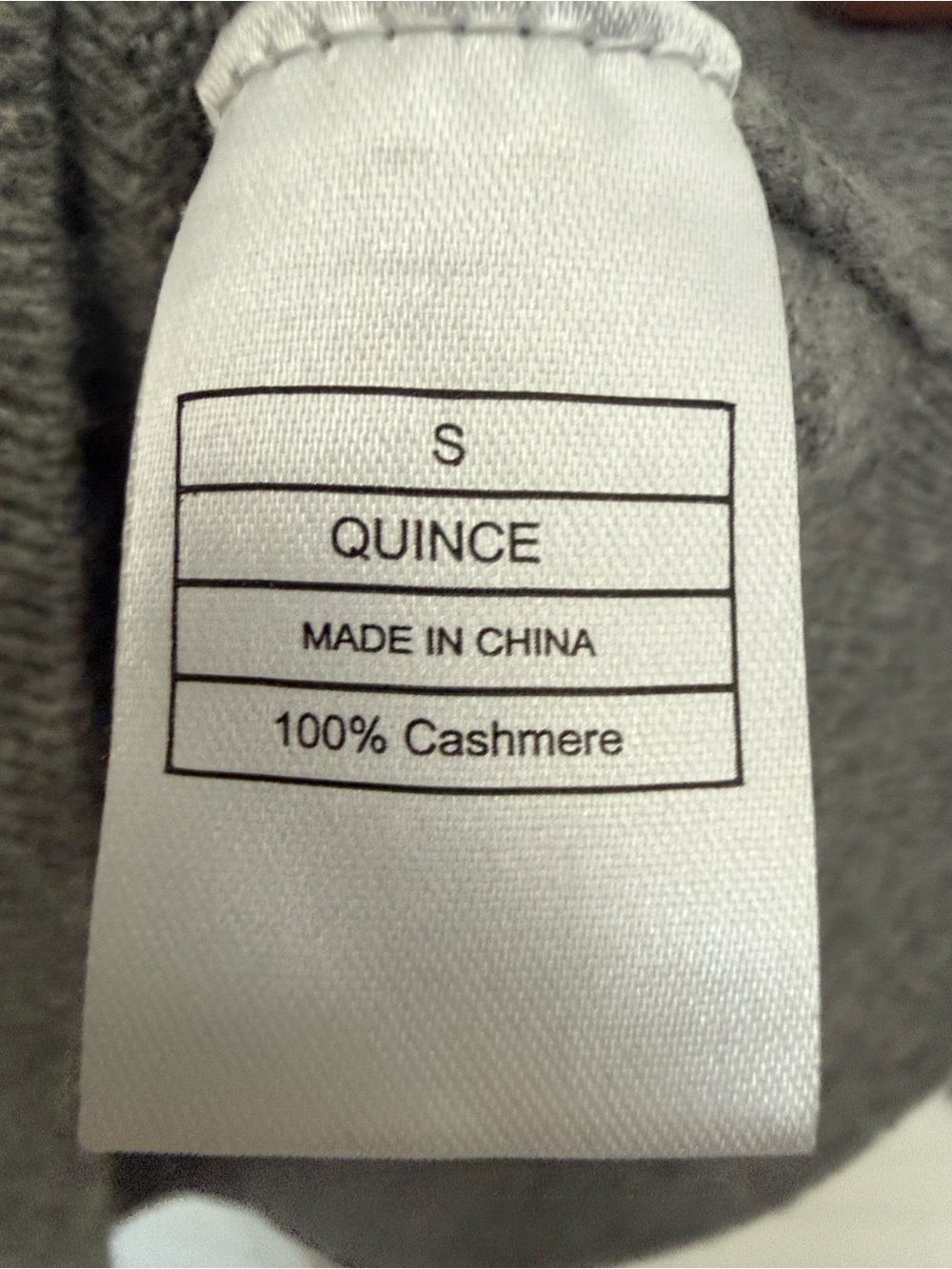 Quince Mongolian Cashmere Crewneck Sweater - S - Picture 4 of 6